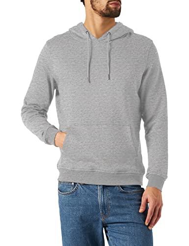 Urban Classics Herren Basic Sweat Hoody Kapuzenpullover, Grau (Grey 00111), Medium (Herstellergröße: M) von Urban Classics