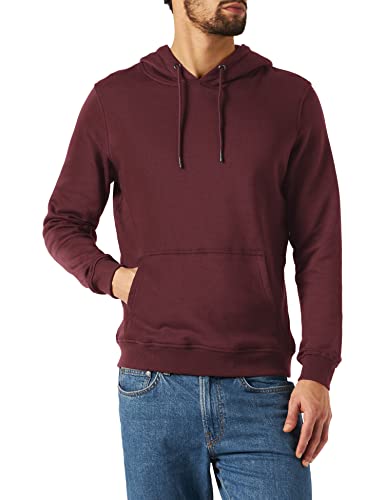 Urban Classics Herren Basic Sweat Hoody Kapuzenpullover, Rot (Redwine 02243), X-Large (Herstellergröße: XL) von Urban Classics