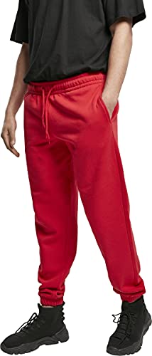 Urban Classics Herren TB4418-Basic Sweatpants 2.0 Freizeithose, City red, 3XL von Urban Classics