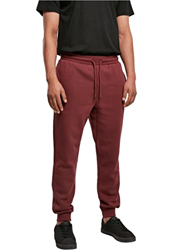 Urban Classics Herren Basic Sweatpants Trainingshose, Cherry, 5XL von Urban Classics