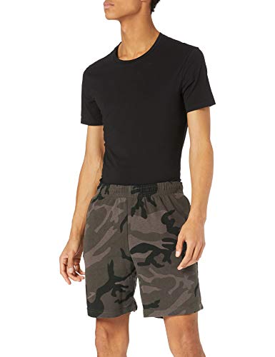 Urban Classics Herren Basic Terry Shorts, Mehrfarbig (Dark Camo 784), Keine Angabe (Herstellergröße: XXL) von Urban Classics