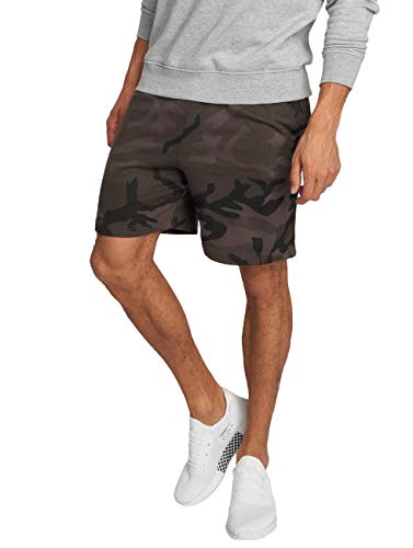 Urban Classics Herren Basic Terry Shorts, Mehrfarbig (Dark Camo 784), Keine Angabe (Herstellergröße: XXL) von Urban Classics