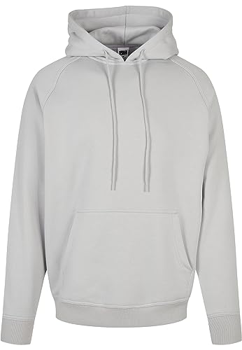 Urban Classics Herren Blank Hoody Kapuzenpullover, Lightasphalt, 5XL von Urban Classics