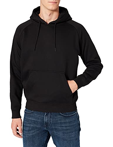 Urban Classics Herren Blank Hoody Kapuzenpullover, Schwarz, XS von Urban Classics