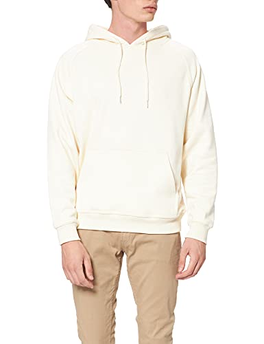 Urban Classics Herren Blank Hoody Kapuzenpullover, Whitesand, 4XL von Urban Classics