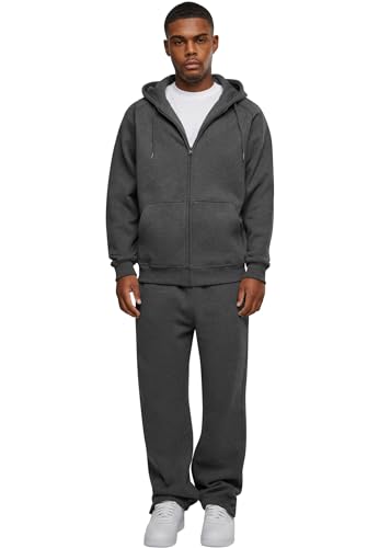 Urban Classics Herren Jogginganzug Blanc Suit, lässiges Kapuzensweatshirt mit Jogginghose, charcoal, M von Urban Classics