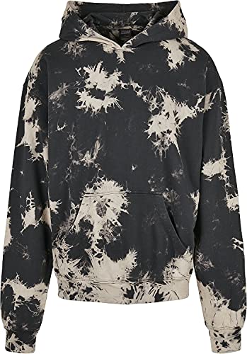 Urban Classics Bleached Hoody Black S von Urban Classics