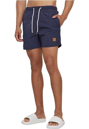 Urban Classics Herren Badehose Block Swim Shorts, Badehose für Männer, schnell trocknend, erhältlich in vielen Farbvarianten, Größen XS-5XL von Urban Classics