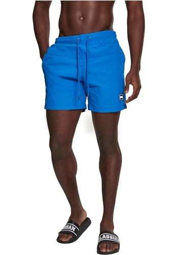 Urban Classics Herren Badehose Block Swim Shorts, Badehose für Männer, schnell trocknend, erhältlich in vielen Farbvarianten, Größen XS-5XL von Urban Classics