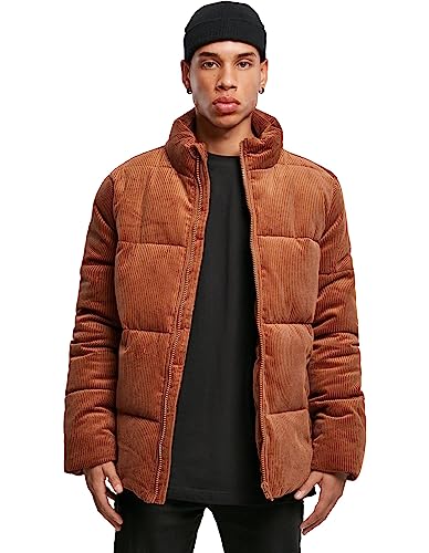 Urban Classics Herren TB3811-Boxy Corduroy Puffer Jacket Jacken, Toffee, S von Urban Classics