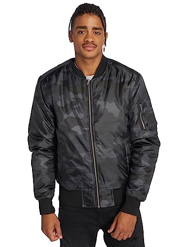 Urban Classics Herren Camo Basic Bomber Jacket Jacke, Dunkel Camo, M von Urban Classics