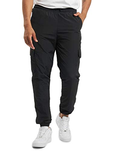 Urban Classics Herren TB3669-Cargo Nylon Track Pants Freizeithose, Black, 4X_l von Urban Classics