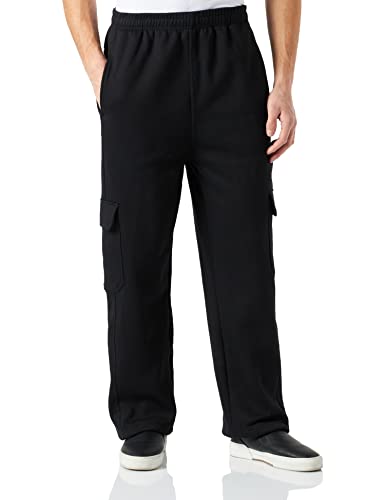 Urban Classics Herren Cargo Sweatpants Trainingshose, Black, L von Urban Classics