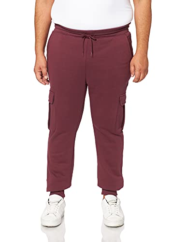 Urban Classics Herren Cargo Sweatpants Trainingshose, Cherry, M von Urban Classics