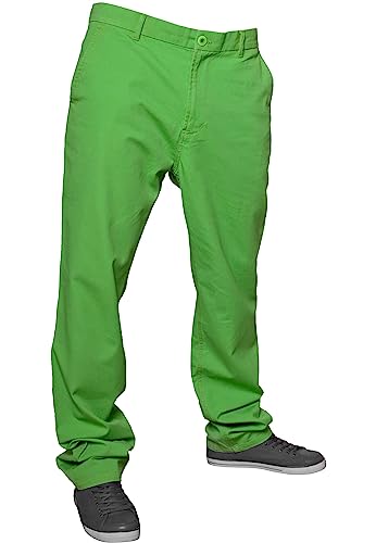 Urban Classics Herren Chino Hose Pants TB264, Gr. W32, Grün (Limegreen 00146) von Urban Classics