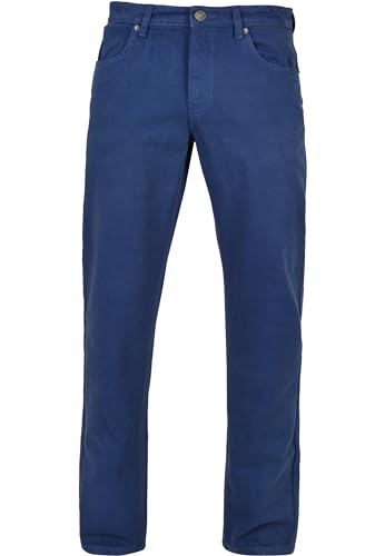 Urban Classics Herren TB5920-Colored Loose Fit Jeans Hose, darkblue, 28 von Urban Classics