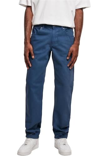 Urban Classics Herren Hose Colored Loose Fit Jeans darkblue 40 von Urban Classics