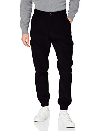 Urban Classics Herren Corduroy Cargo Jogging Pants Hose, Midnightnavy, x_l von Urban Classics