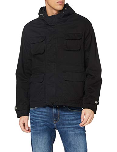 Urban Classics Herren TB3795-Cotton Field Jacket Jacken, Black, L von Urban Classics