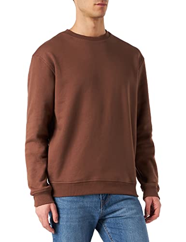 Urban Classics Herren Crewneck Sweatshirt, bark, XXL von Urban Classics