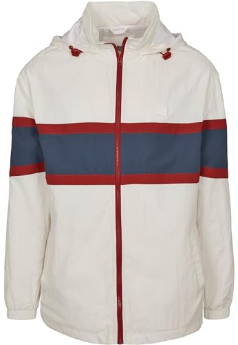 Urban Classics Herren TB3690-Crinkle Nylon Anorak Windjacke, Weiß, S Urban Classics Herren TB3690-Crinkle Nylon Anorak Windjacke, Weiß, S von Urban Classics