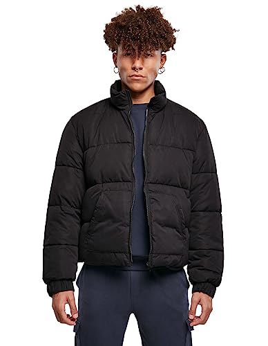 Urban Classics Herren TB4472-Cropped Down Jacket Jacke, Black, M von Urban Classics