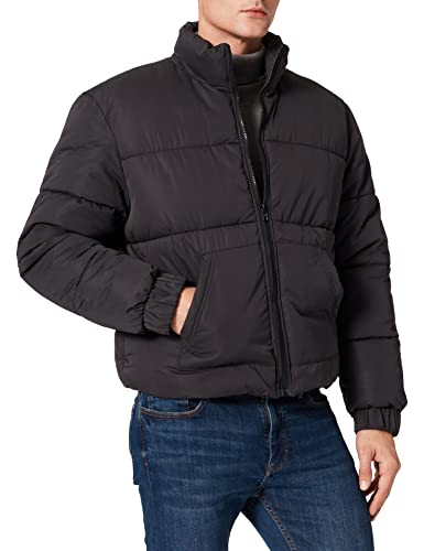 Urban Classics Herren Cropped Buffer Jacket Jacke, Schwarz, S EU von Urban Classics