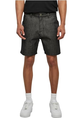 Urban Classics Herren Denim Bermuda Shorts, Jet Black, 33 von Urban Classics