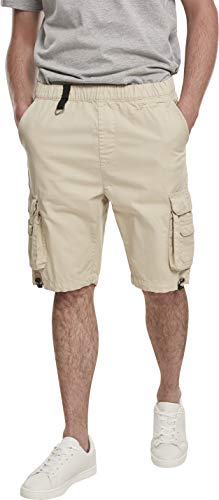 Urban Classics Herren Double Pocket Cargo Shorts, Concrete, 3XL von Urban Classics