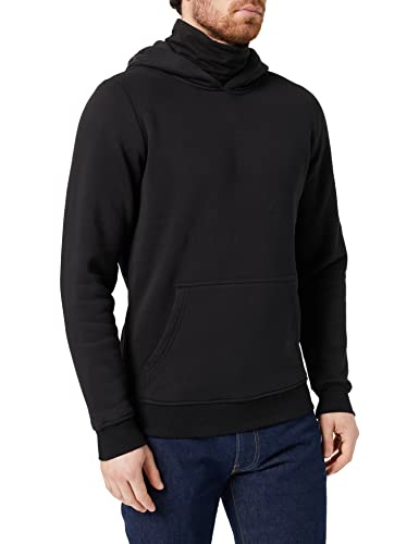 Urban Classics Herren Face Mask Hoody Kapuzenpullover, Black, S von Urban Classics