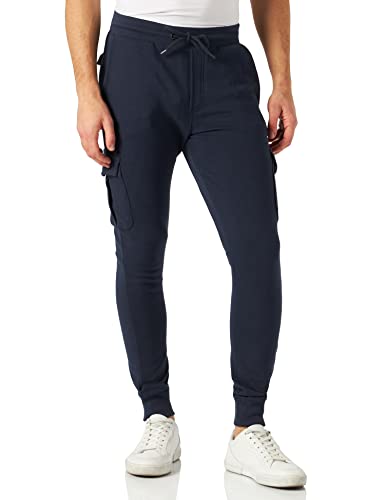 Urban Classics Herren Fitted Cargo Sweatpants Hose, midnightnavy, 3XL von Urban Classics