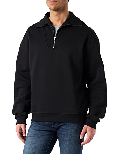 Urban Classics Herren Grote Troyer Sweatshirt, Schwarz, S EU von Urban Classics