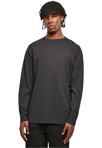Urban Classics Herren Heavy Oversized Garment Dye Longsleeve T-Shirt, Black, 58 von Urban Classics