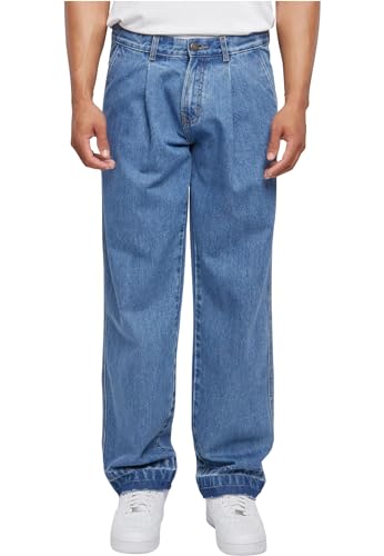 Urban Classics Herren TB6367-Balloon Fit Jeans Hose, Light Blue Washed, 32 von Urban Classics