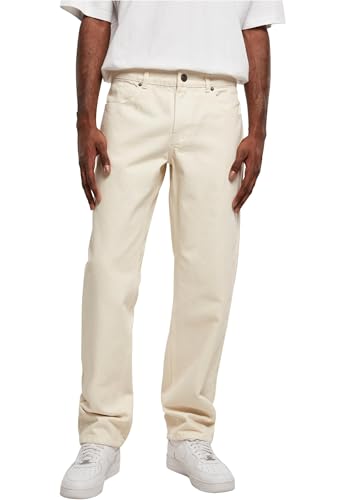 Urban Classics Herren Hose Colored Loose Fit Jeans whitesand 38 von Urban Classics