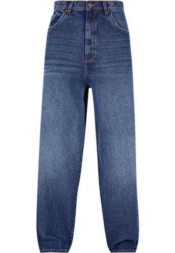 Urban Classics Herren Jeans Heavy Ounce Baggy Fit Jeans, Loose Fit Jeans für Männer, Weites Bein, Stone washed, erhältlich in verschiedenen Farben, Größen 28-38 von Urban Classics