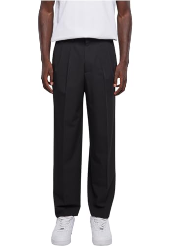 Urban Classics Herren Hose Wide Fit Pants Black 30 von Urban Classics
