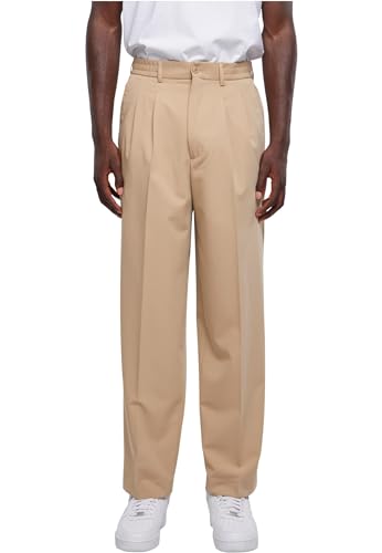 Urban Classics Herren Hose Wide Fit Pants warmsand 31 von Urban Classics