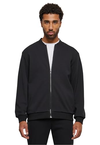 Urban Classics Herren Jacke Cozy College Jacket, lässige College Jacke für Männer, Oversized Fit, black, 4XL von Urban Classics