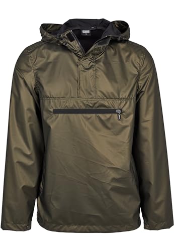 Urban Classics Herren Jacke Light Pullover Jacket TB2113, Gr. XX-Large (Herstellergröße: XXL), Grün (Olive 00176) von Urban Classics