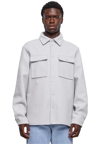 Urban Classics Herren Jacke Plain Overshirt lightasphalt XXL von Urban Classics