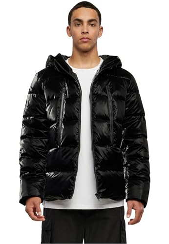 Urban Classics Herren TB6330-Shark Skin Puffer Jacket Jacke, Black, 4XL von Urban Classics