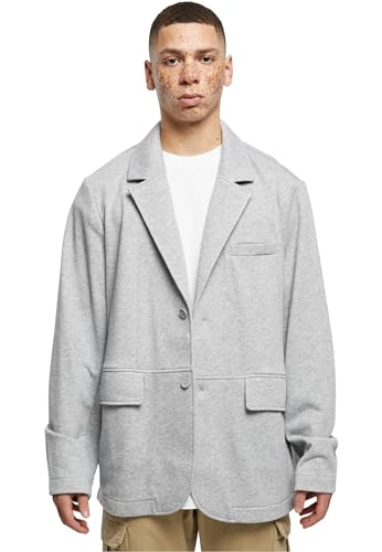 Urban Classics Herren TB6247-Terry Blazer Jacke, Grey, 4XL von Urban Classics