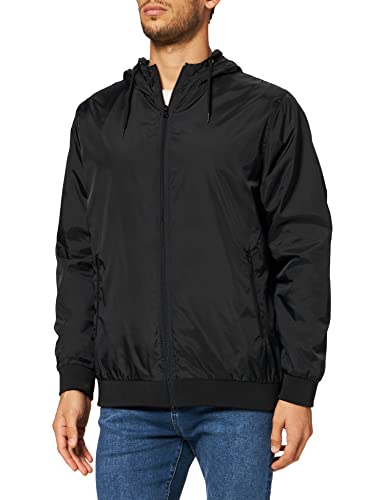 Urban Classics Herren Windbreaker Jacke, Schwarz, L EU von Urban Classics