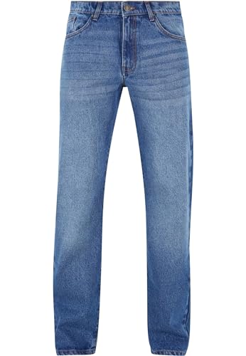 Urban Classics Herren Jeans Heavy Ounce Straight Fit Jeans, lässige Jeans für Männer, Straight Leg, Loose Fit, erhältlich von Urban Classics