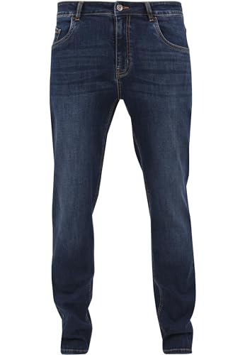 Urban Classics Herren Stretch Denim Pants Jeanshose, darkblue, 32 von Urban Classics