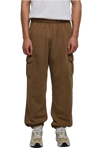 Urban Classics Herren TB6347-Acid Washed Cargo Sweatpants Hose, summerolive, 3XL von Urban Classics