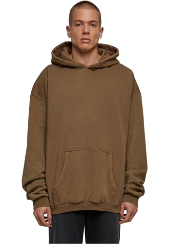 Urban Classics Acid Washed Hoody Männer Kapuzenpullover Oliv XL von Urban Classics