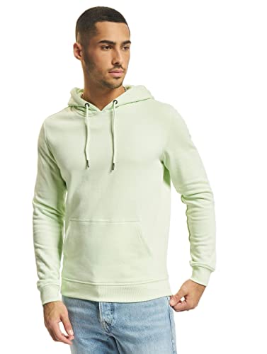 Urban Classics Herren Kapuzenpullover Basic Sweat Hoodie, Grün (Light Mint 00990), Medium (Herstellergröße: M) von Urban Classics