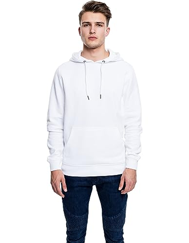 Urban Classics Herren Basic Sweat Hoody Kapuzenpullover, per Pack Weiß (White 220), Large (Herstellergröße: L) von Urban Classics